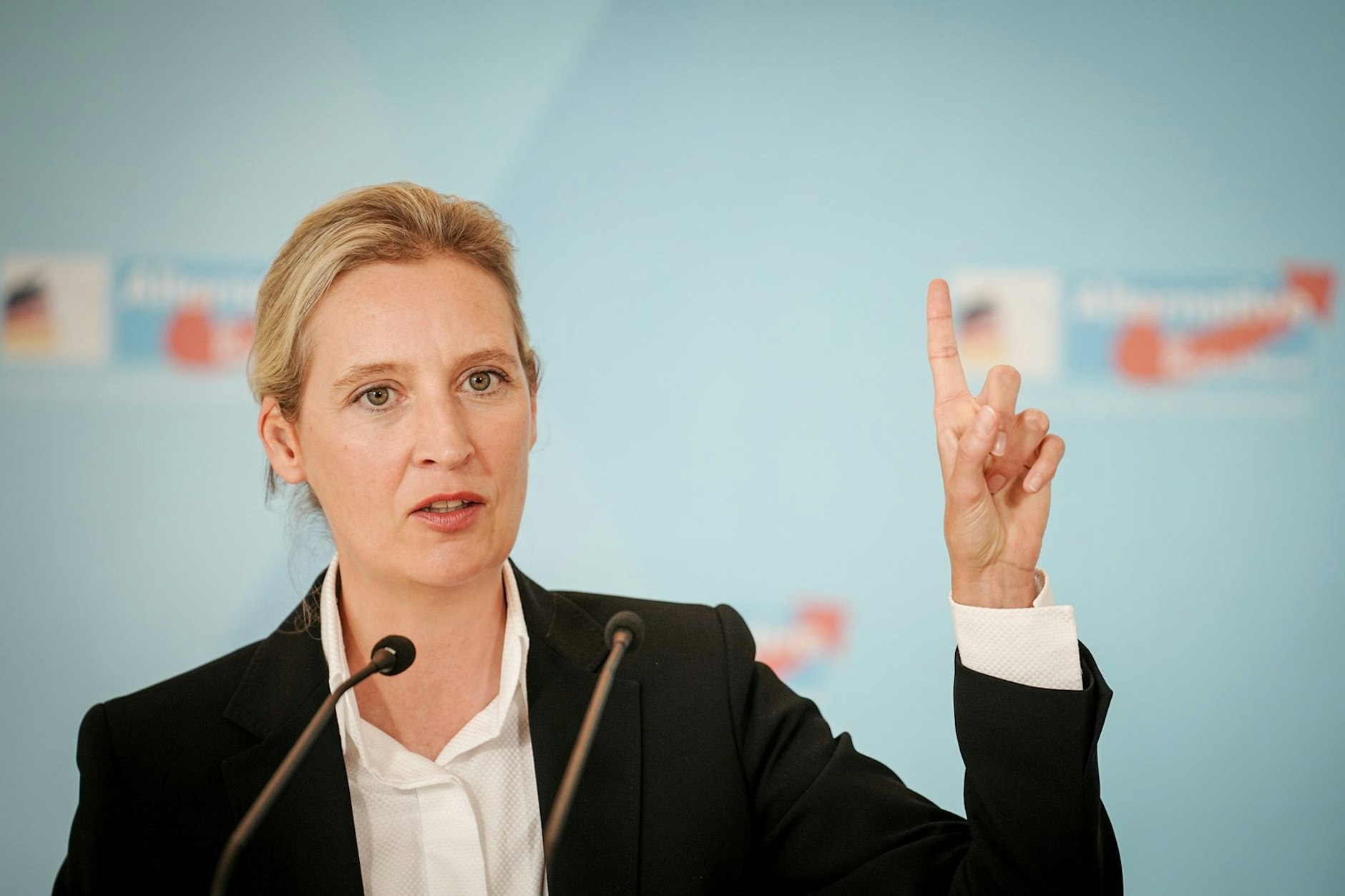 Alice Weidel, AfD-Bundesvorsitzende und Fraktionsvorsitzende der AfD: Es ist «völlig offen, wer dort antritt».  