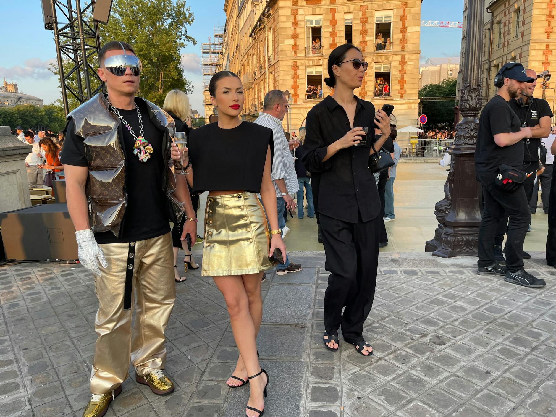 Der Metallic-Look ist in dieser Saison besonders angesagt.