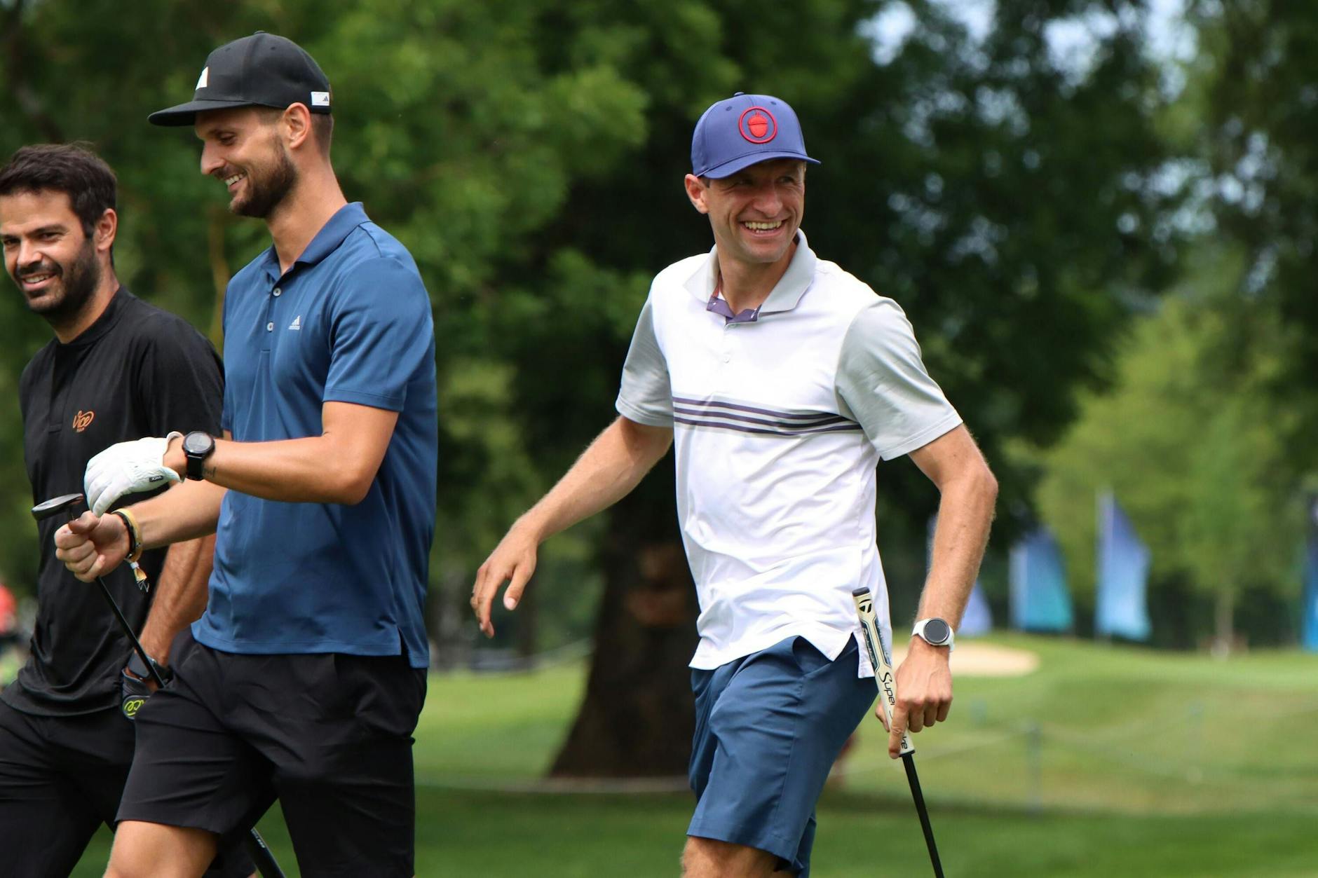 Thomas Müller hatte beim Golf mehr Spaß als beim Betrachten der Länderspiele der deutschen Fußballnationalmannschaft.