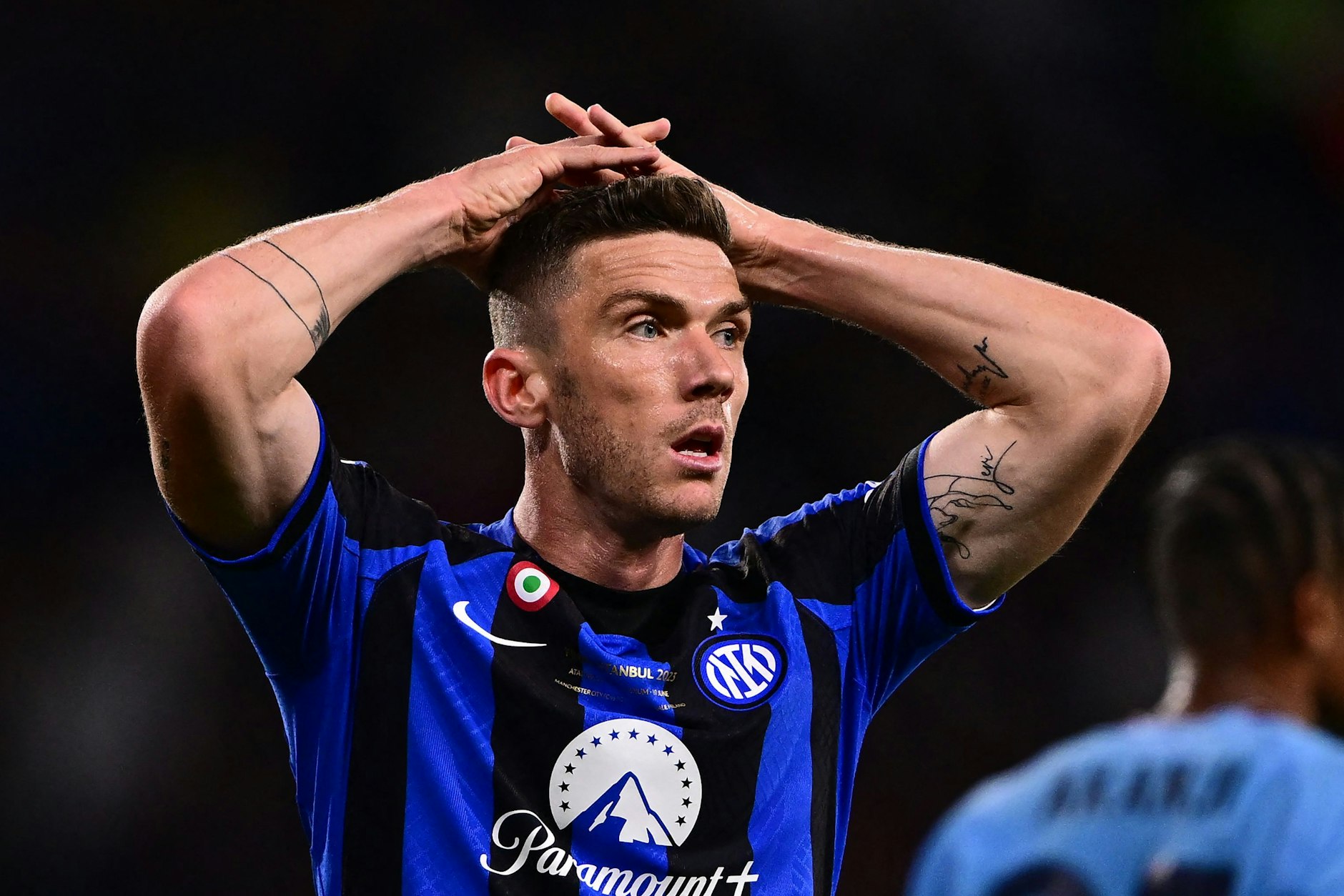 Robin Gosens kam bei Inter zuletzt oft nur als Ersatzspieler zum Einsatz, auch im Champions-League-Finale.