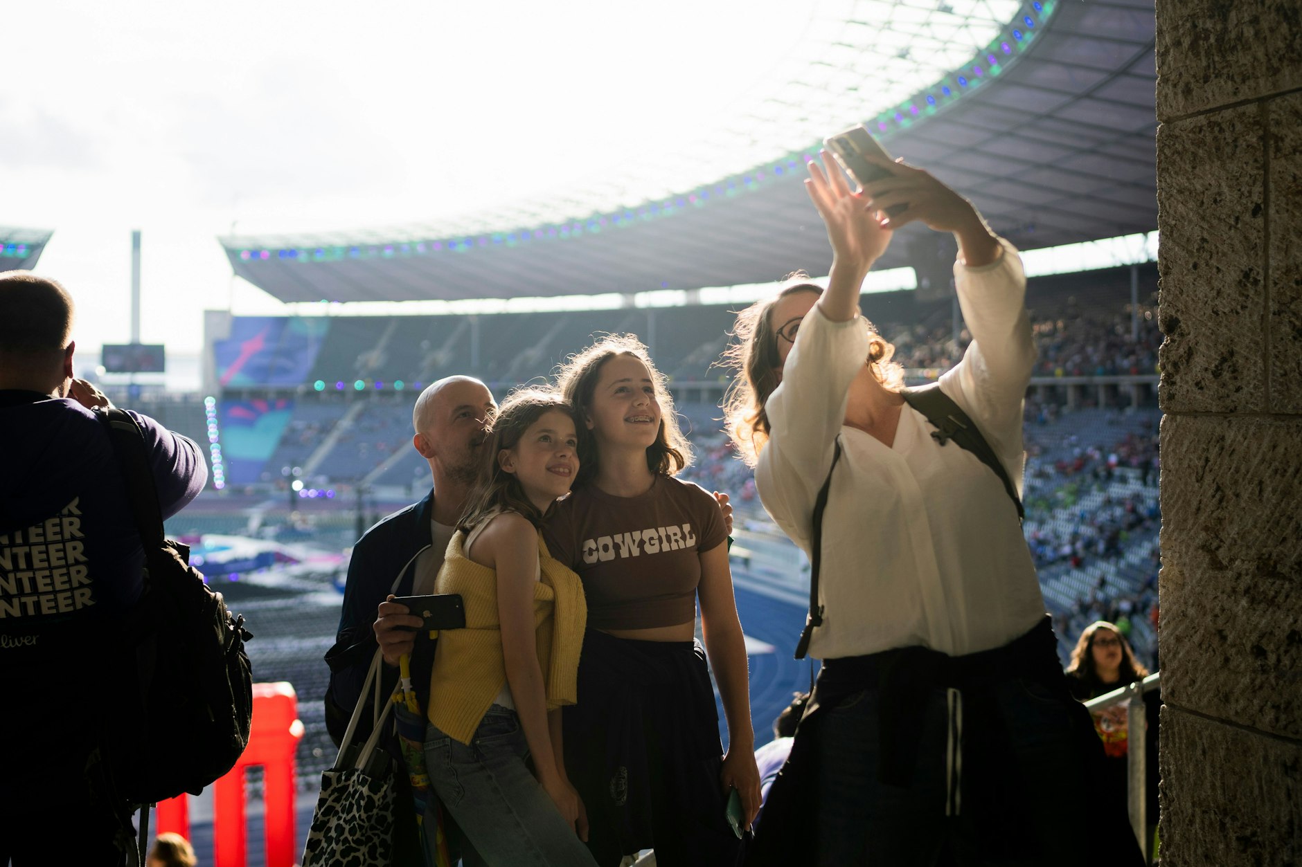 Zuschauer bei der Eröffnungsfeier