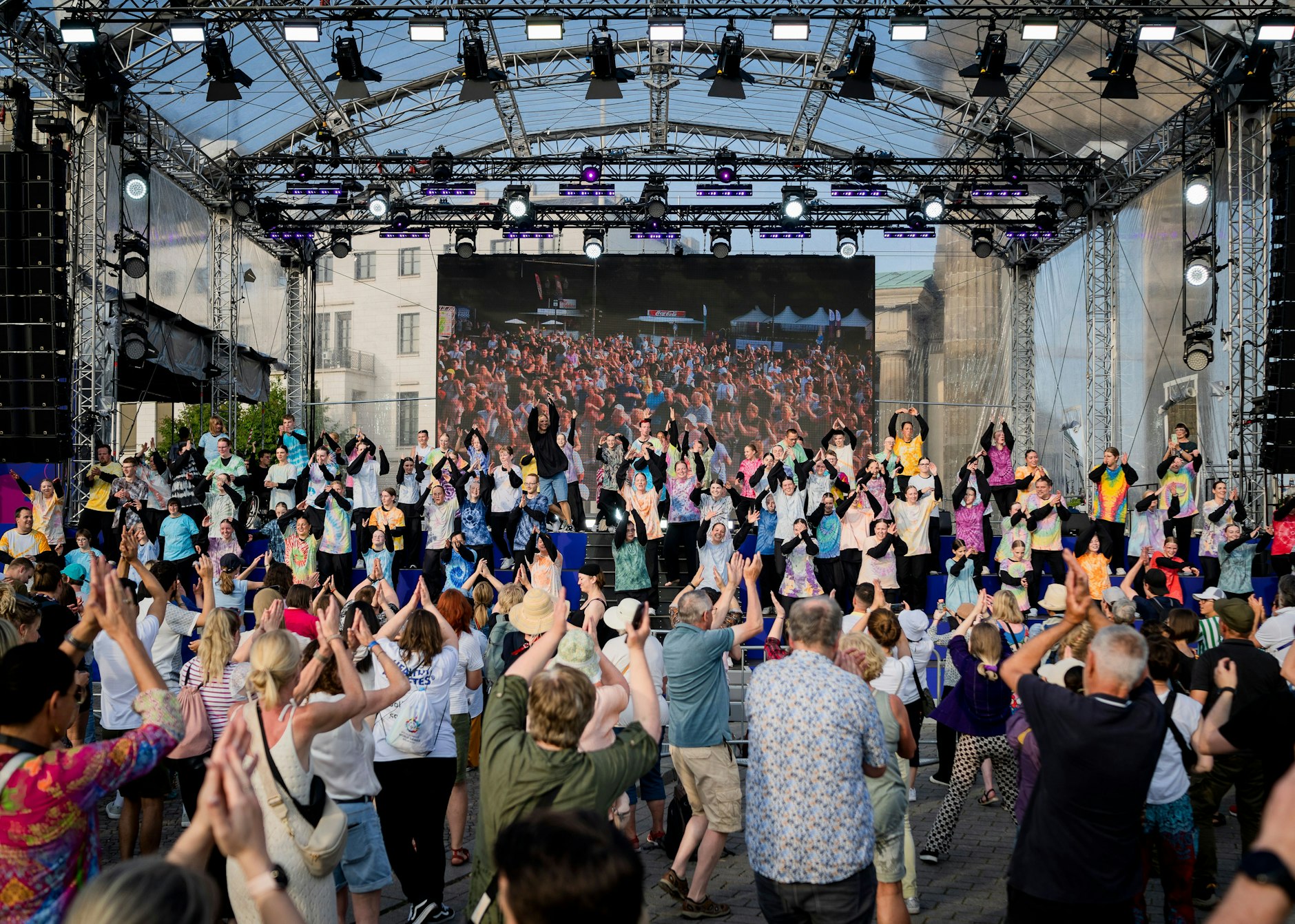 Familien-Sportfest am Brandenburger Tor