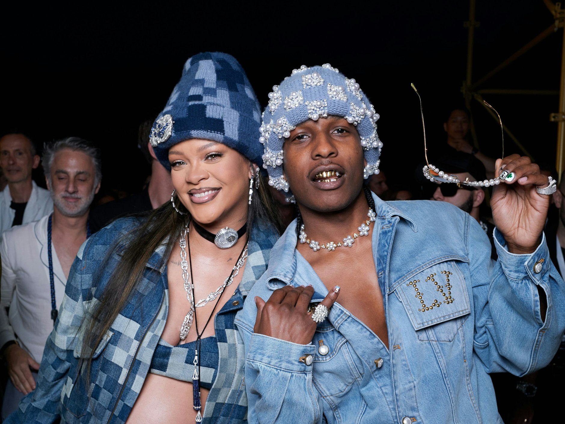 Rihanna und Asap Rocky bei Pharrells Debüt-Show im Sommer 2024