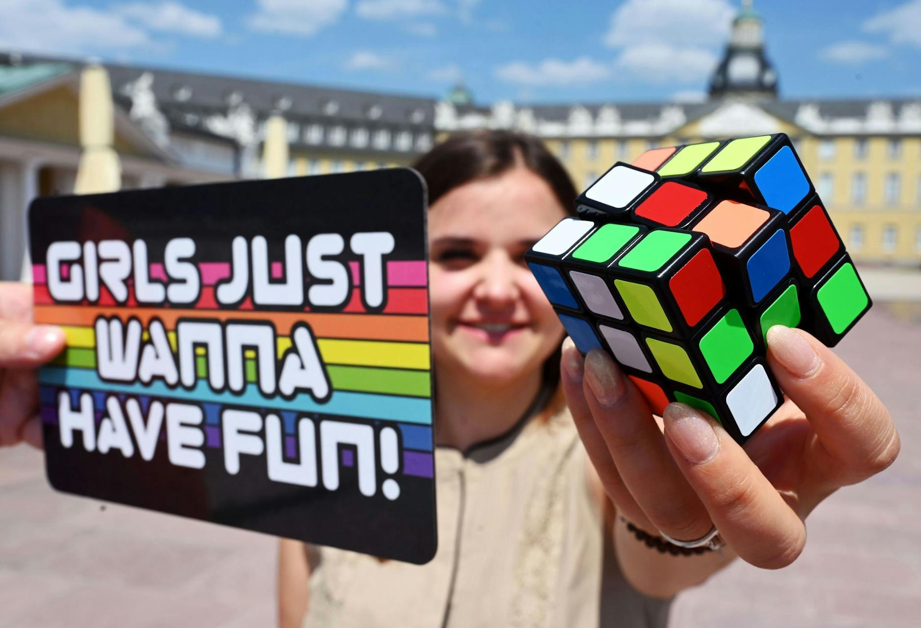 PRODUKTION - Prägte die 80er Jahre spielerisch: der Zauberwürfel.