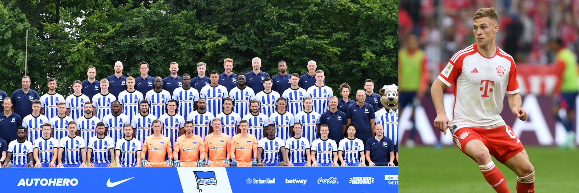 Herthas Mannschaft hat seinen Marktwert geschrumpft. Alle blau-weißen Spieler kosten jetzt genau so viel Joshua Kimmich vom FC Bayern.