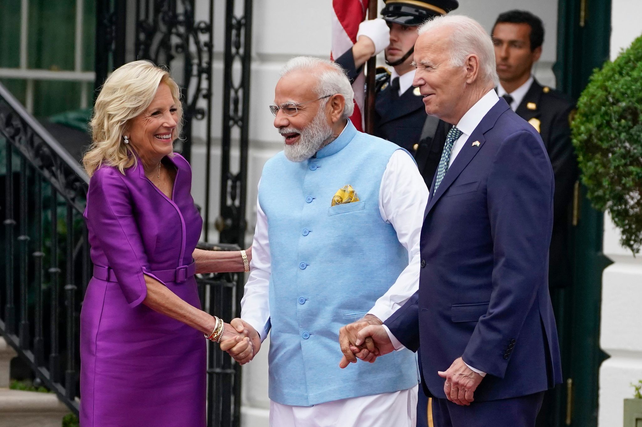 Umstrittener Staatsbesuch: Biden Empfängt Modi Mit Pomp