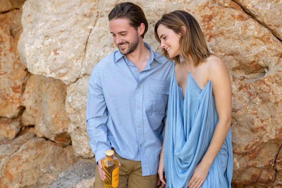 Wie haben Sie das gemacht, Miss Watson? Emma mit ihrem Bruder Alex.