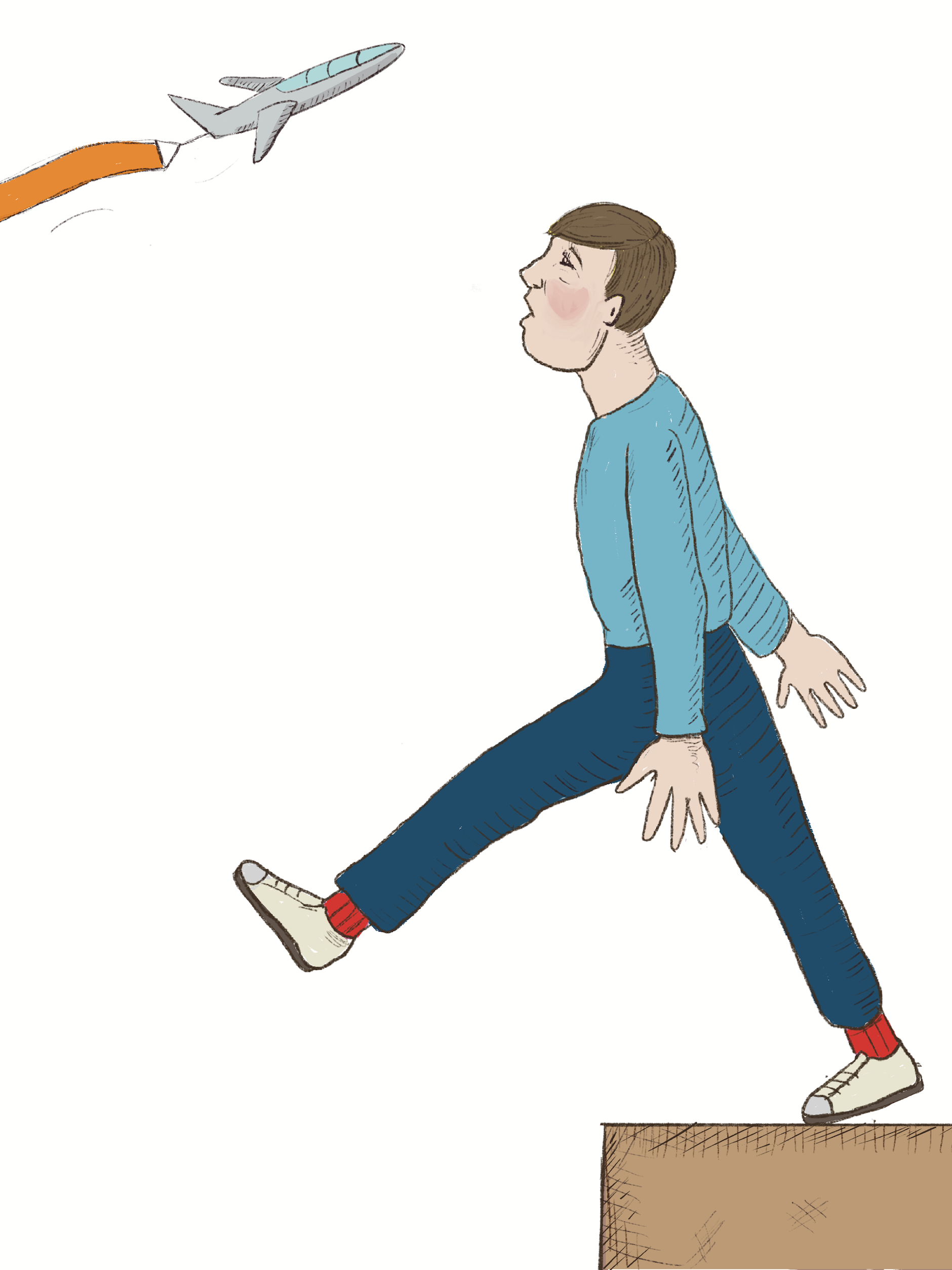 Oft sind wir abgelenkt.