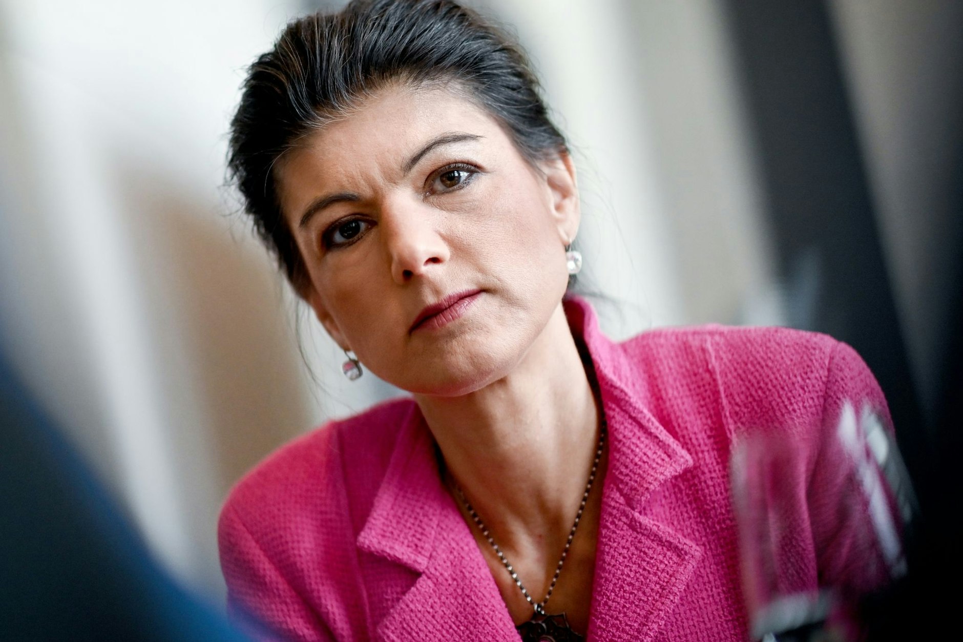 ARCHIV: Linken-Politikerin Sahra Wagenknecht spielt seit längerem mit dem Gedanken, eine neue Partei zu gründen. Foto: Britta Pedersen/dpa-Zentralbild/dpa/Archiv