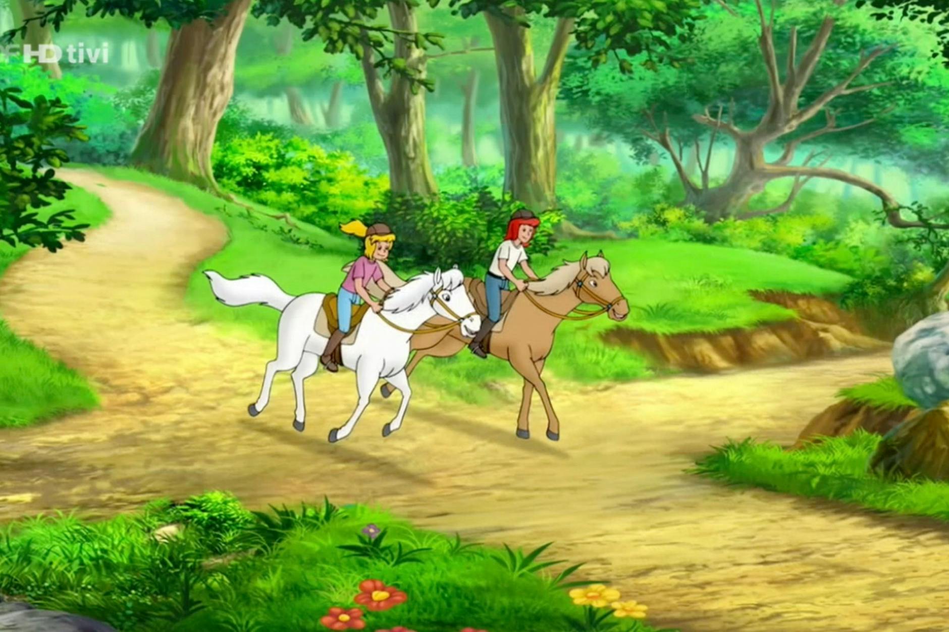 Während sich in Russland Ungeheuerliches ereignet, zeigt das ZDF die Zeichentrickserie „Bibi und Tina“.