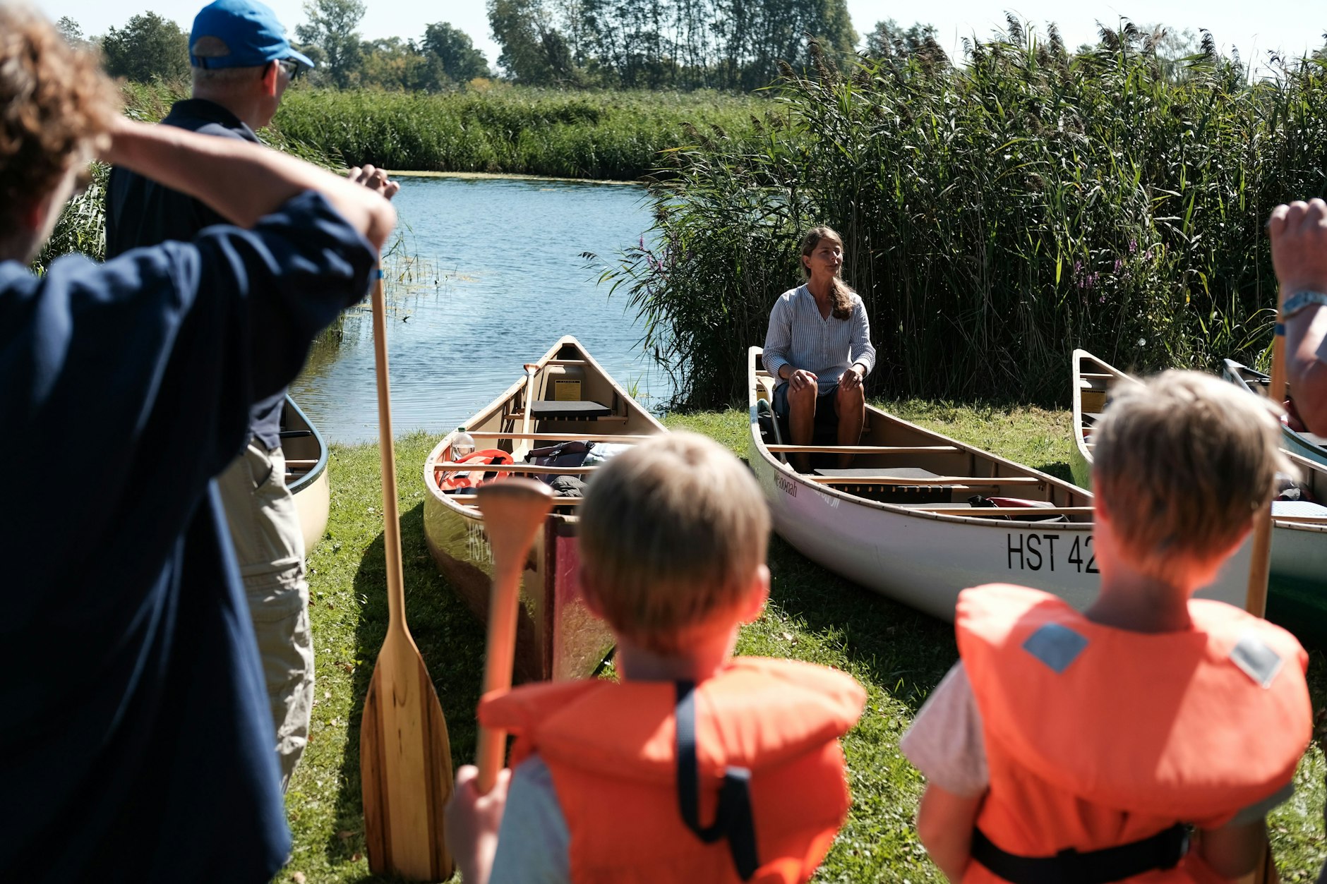 Frauke Bennett erklärt den Teilnehmern, was alles erlaubt und was verboten ist.
