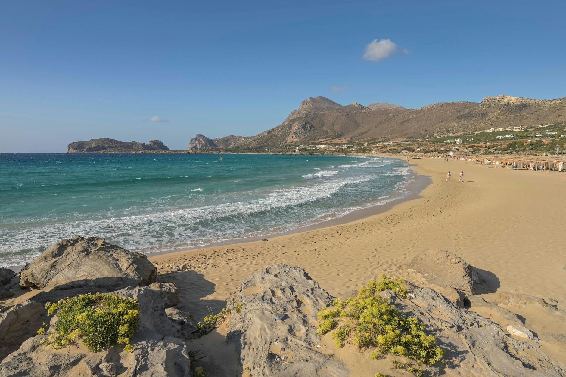 Ganz nah dran: Der Falasarna Beach auf Kreta schaffte es ebenso ganz weit nach oben in der Liste.
