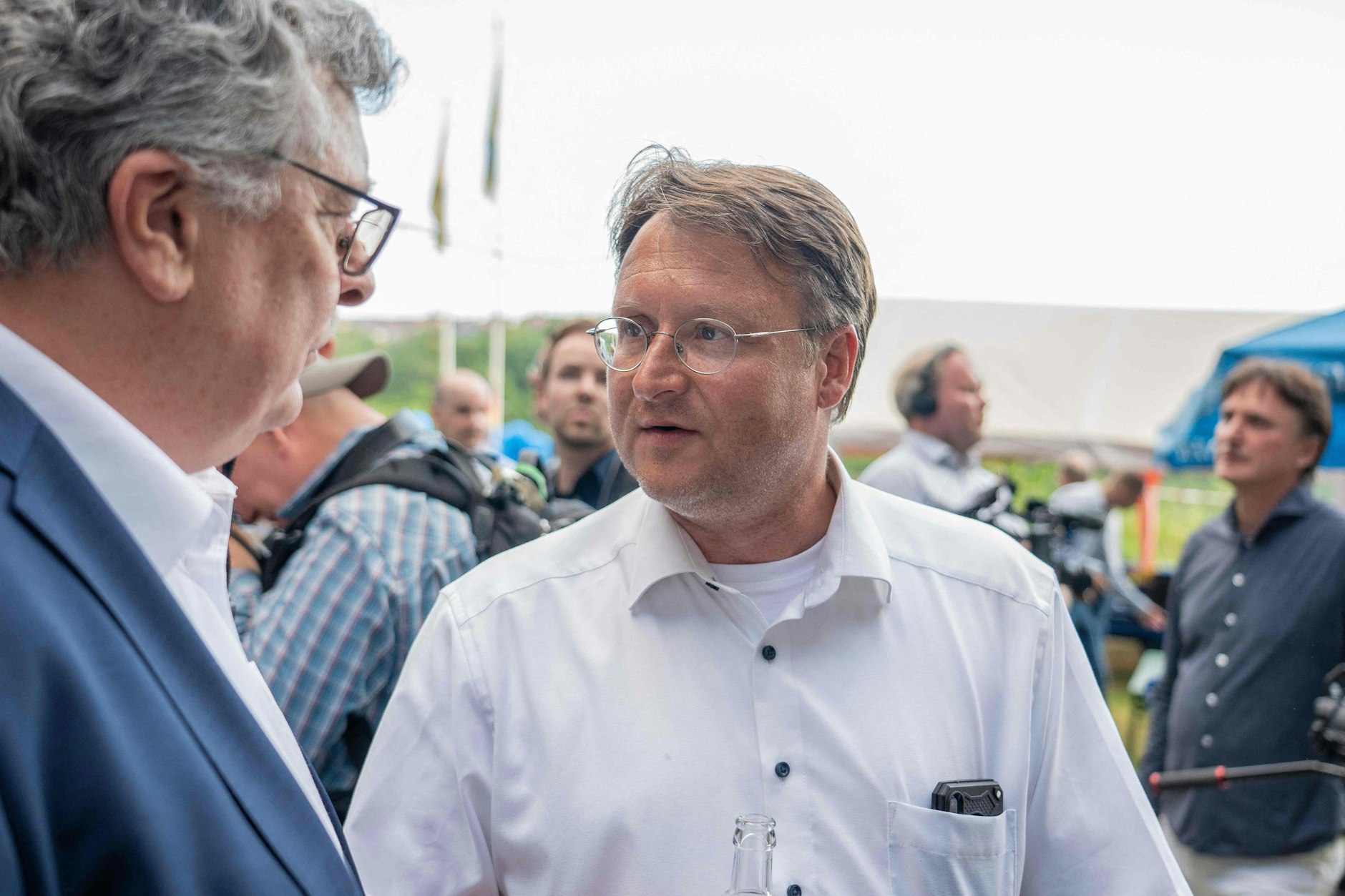 Sonnebergs Landrat, Robert Sesselmann. 