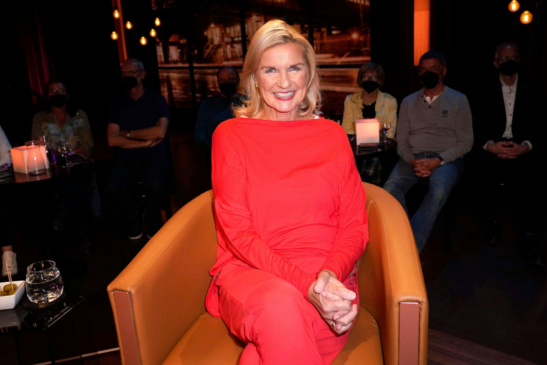 Hera Lind in einer Talkshow