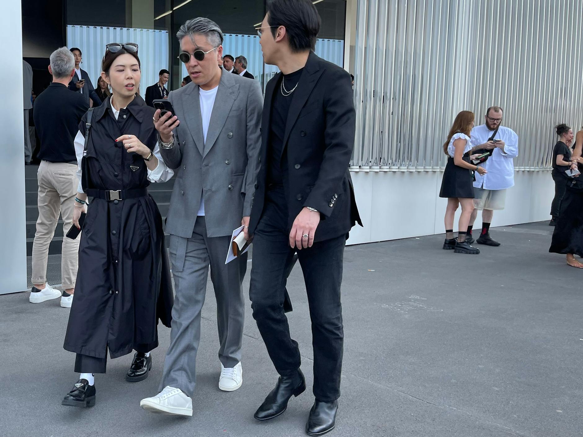 Die nächste Veranstaltung wartet, schnell weiter.