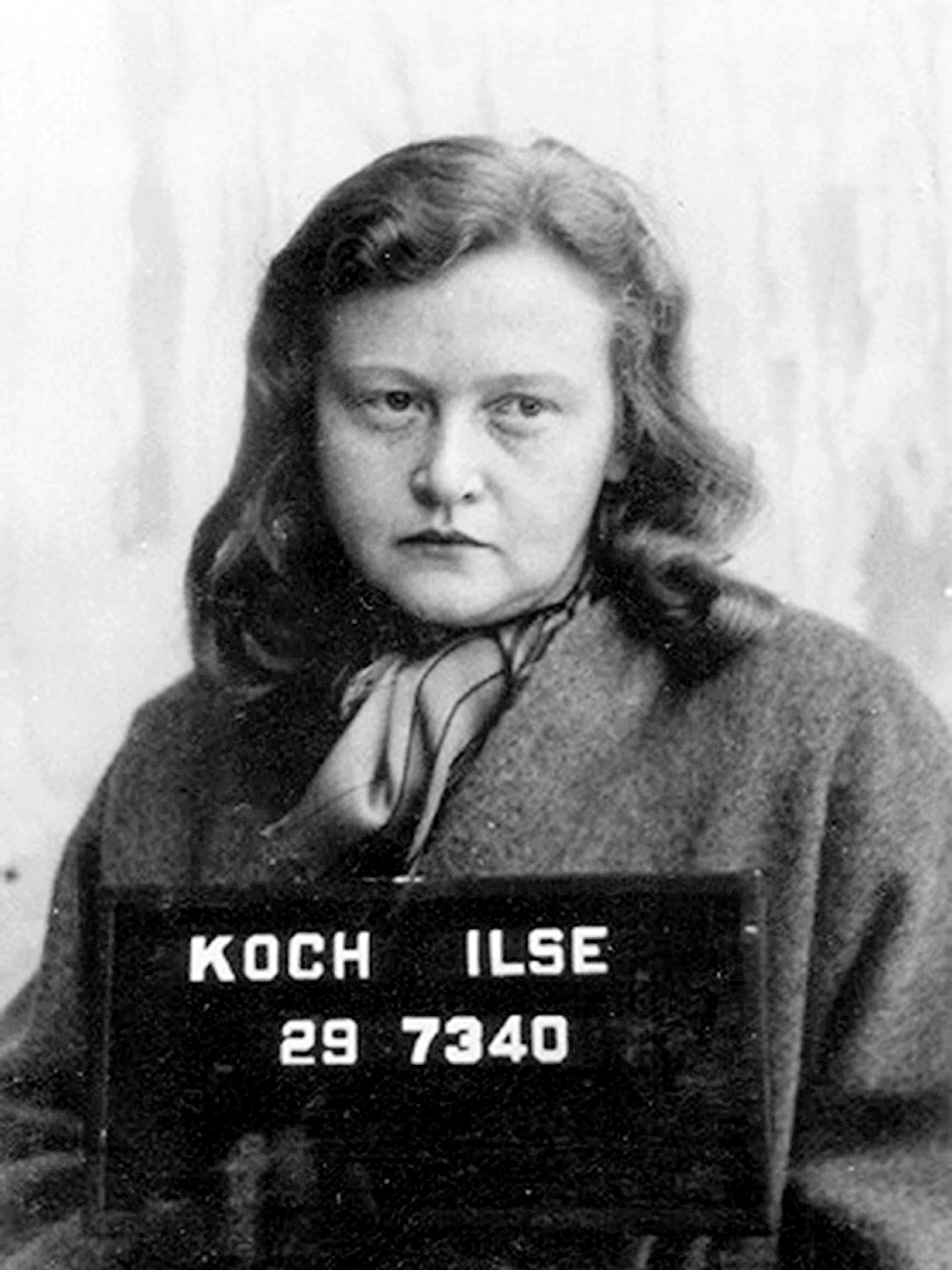 Ilse Koch 1906 - 1967 Nazi-Kriegsverbrecherin, die in den Konzentrationslagern ihres Mannes, des Kommandanten Karl-Otto Koch, als Aufseherin tätig war