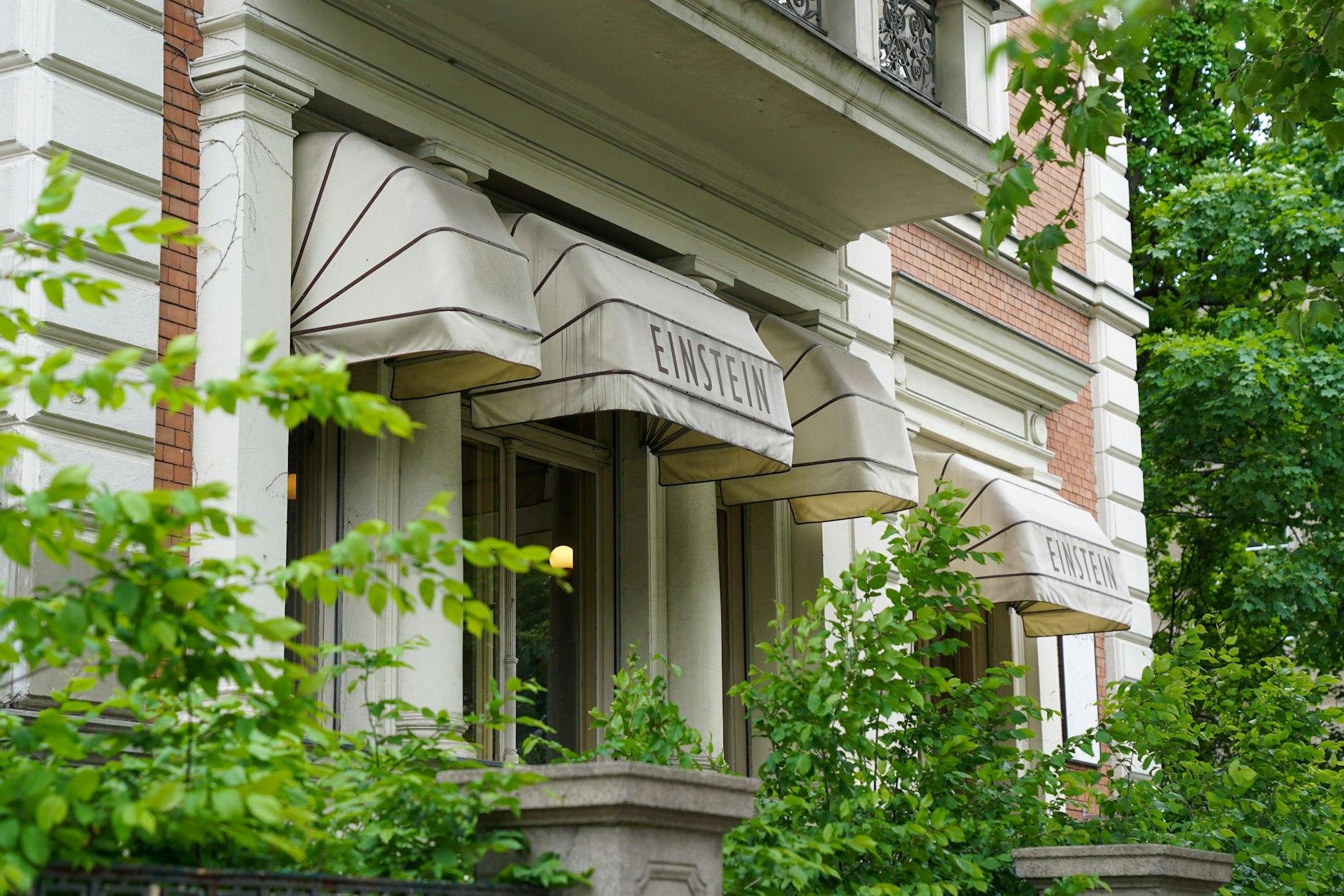 Großzügige Altbauräume und schöner Garten: Das Café Einstein Stammhaus ist durchaus beliebt.