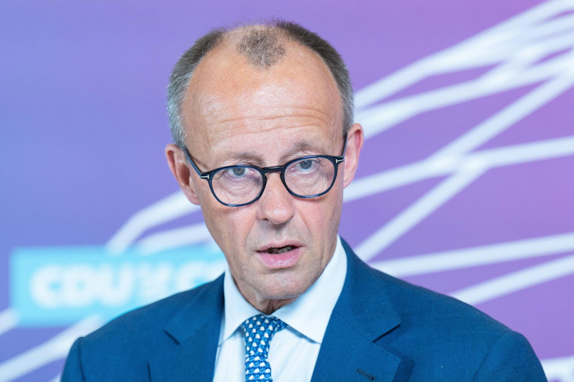 CDU-Chef Friedrich Merz macht die Grünen auf Bundesebene für die „Polarisierung um die Energiepolitik“ verantwortlich.