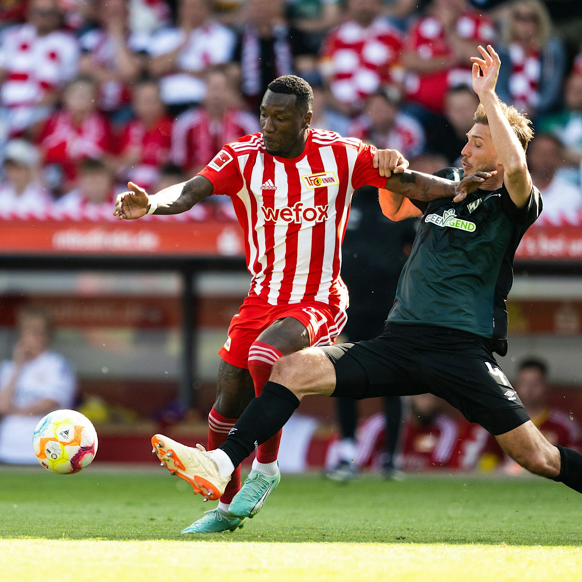 Sheraldo Becker steigt in die Zehn-Tore-Riege des 1. FC Union Berlin auf