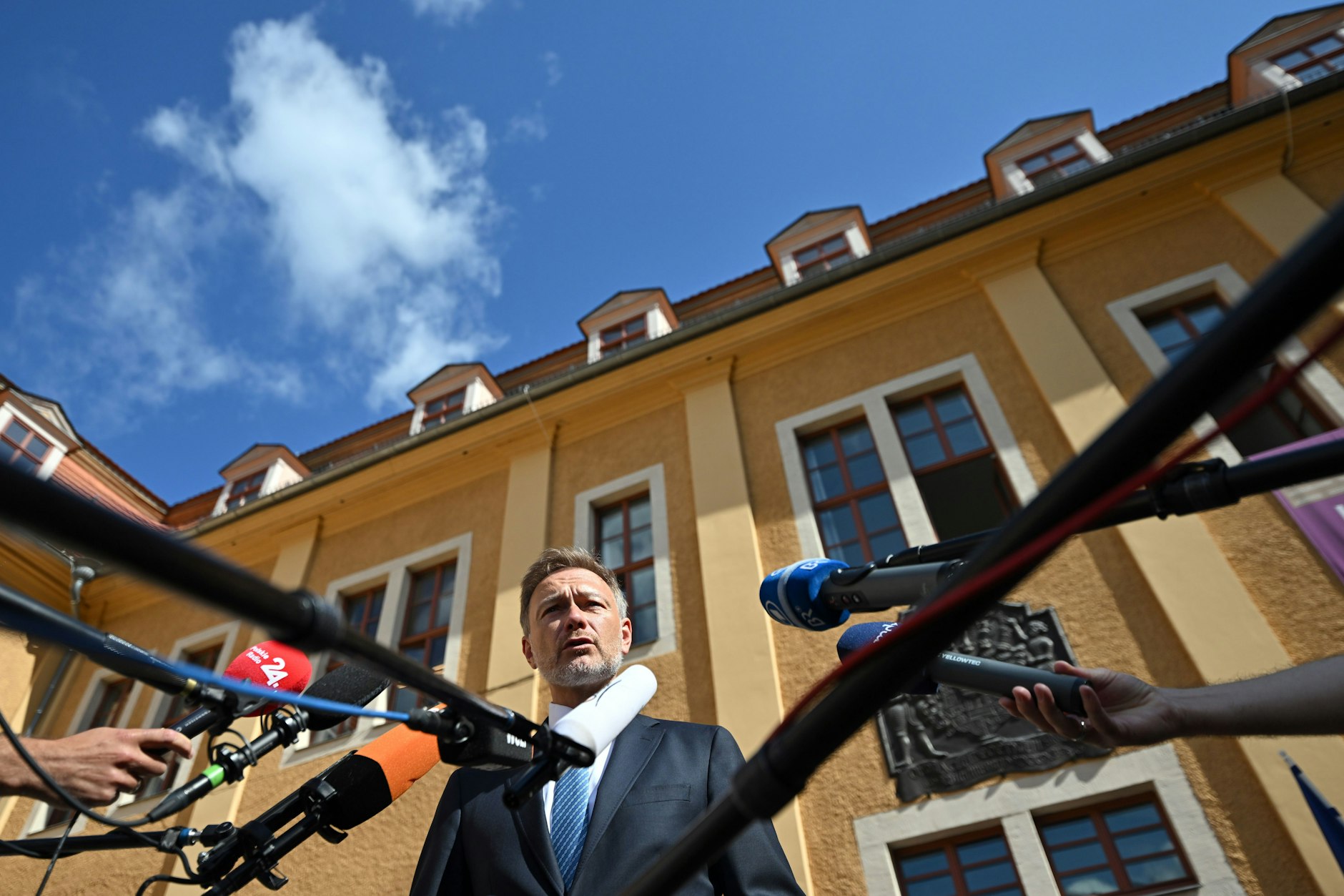 FDP-Parteichef Lindner in Thüringen