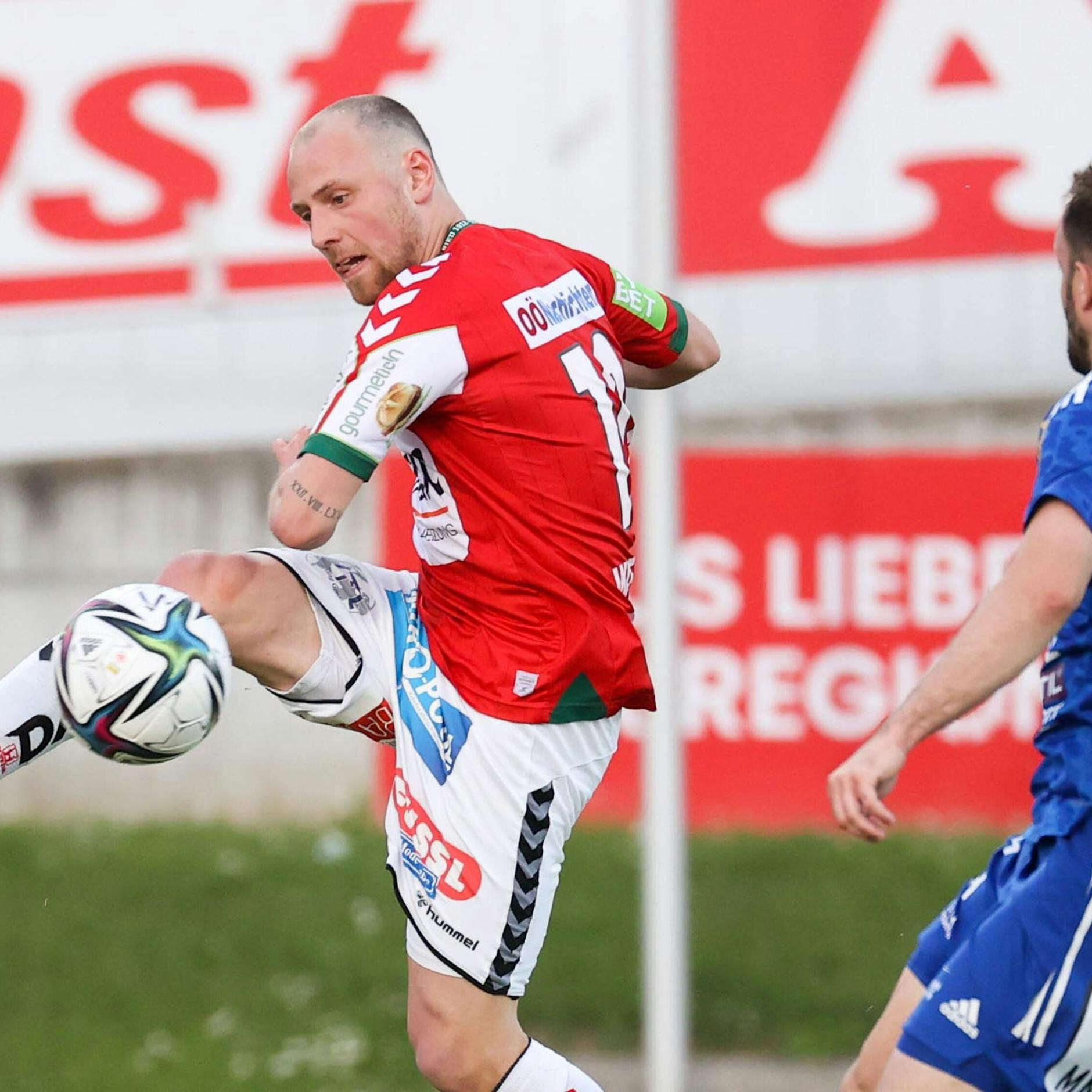 Julian Wießmeier (l.) kommt aus Ried zum BFC Dynamo.