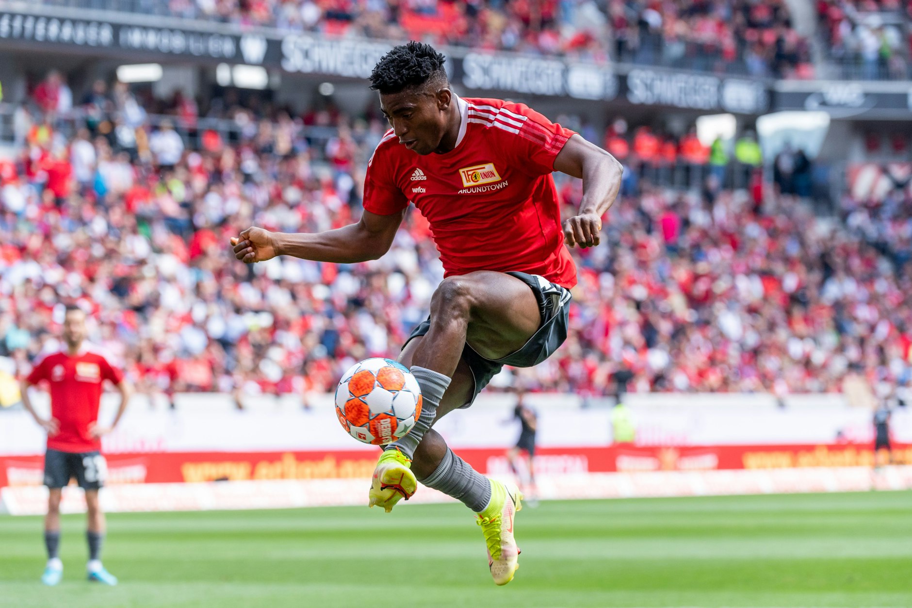 Beim 1. FC Union Berlin hat Taiwo Awoniyi seinen Durchbruch als Profifußballer geschafft.