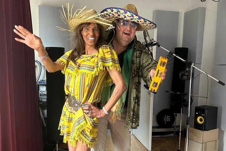 Andreas Ellermann und Nadja Abd el Farrag wollen als Schlager-Duo durchstarten.