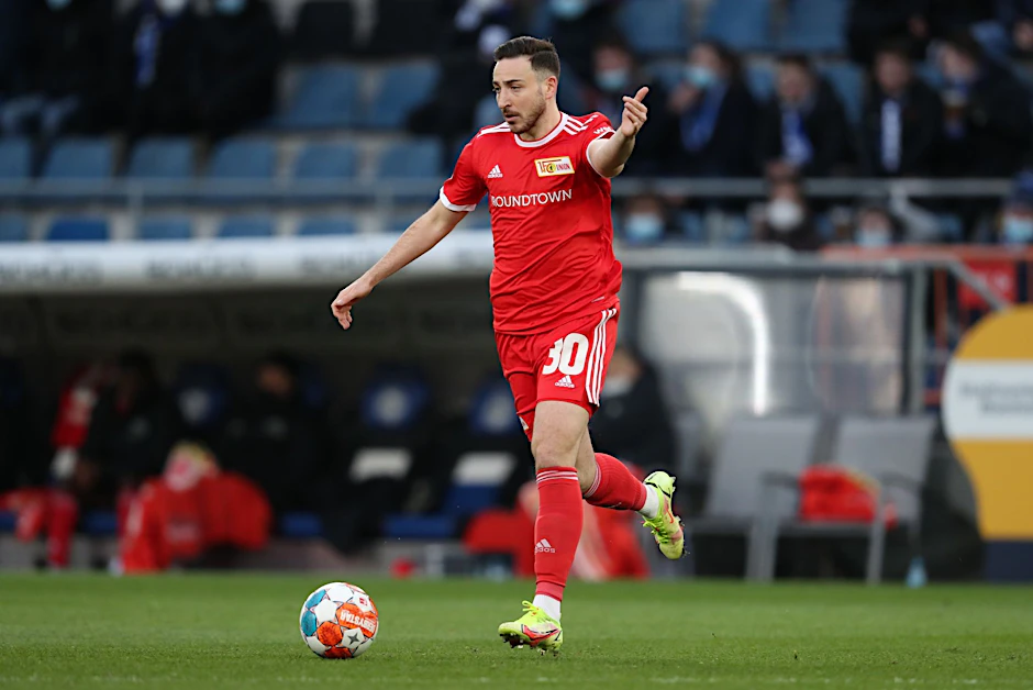 ARCHIV - Verlässt Union Berlin in Richtung Belgien: Kevin Möhwald.  