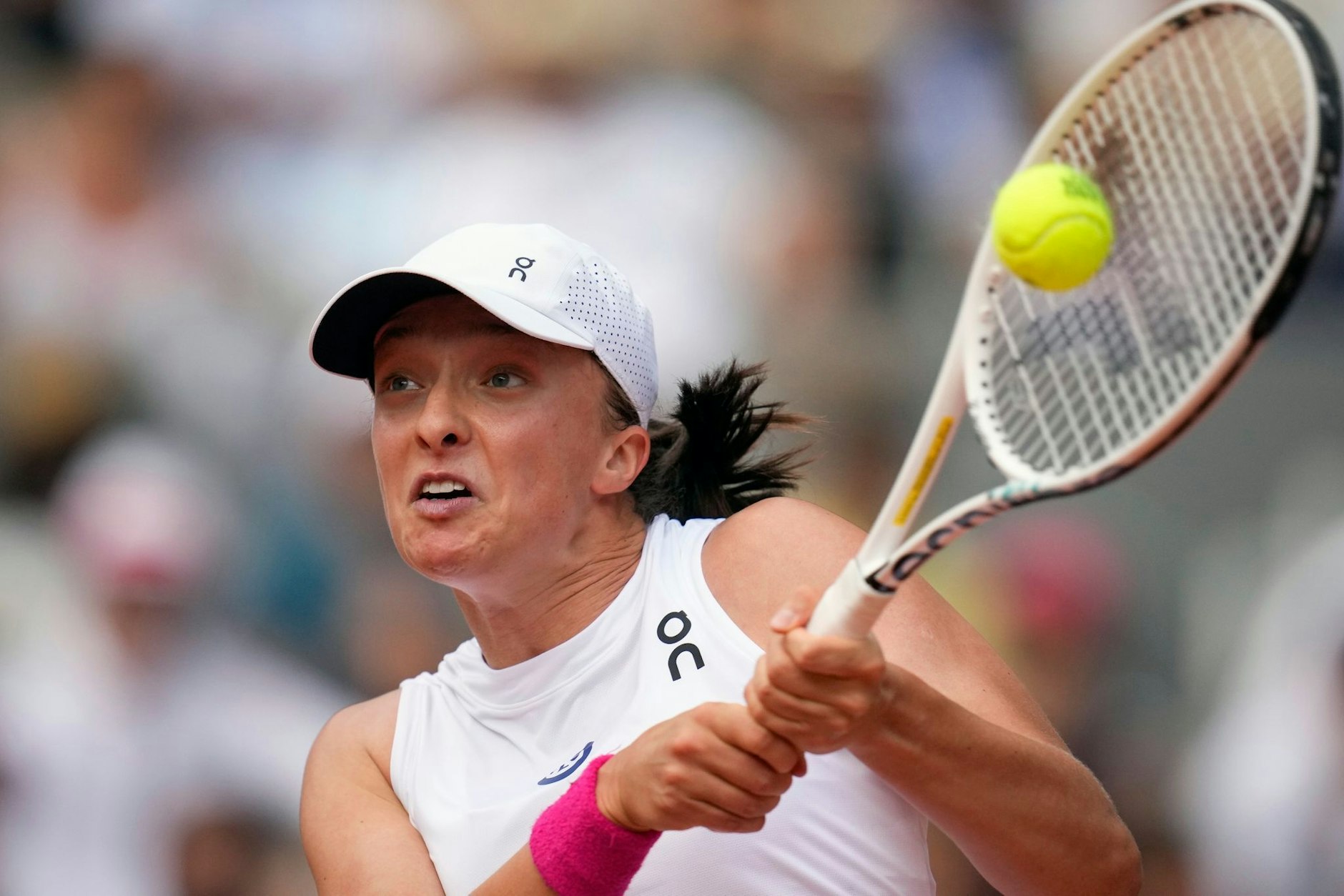 Iga Swiatek ruft zur Solidarität im Ukraine-Krieg auf.  