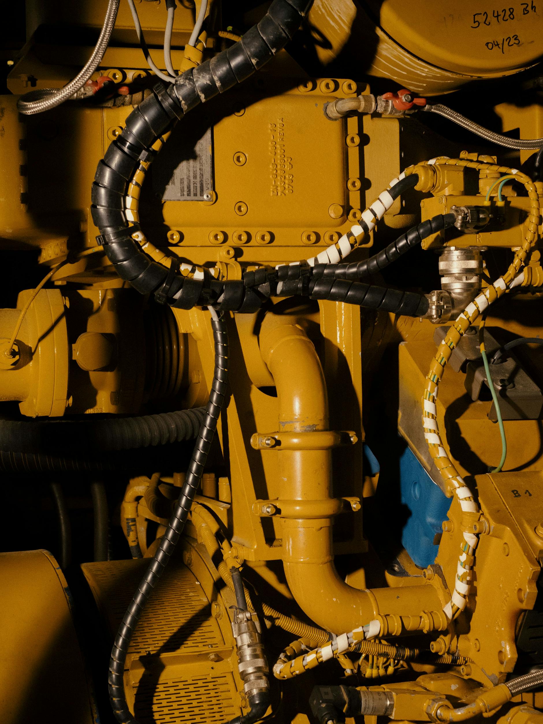 Das Blockheizkraftwerk des Martin-Luther-Krankenhauses im Detail.