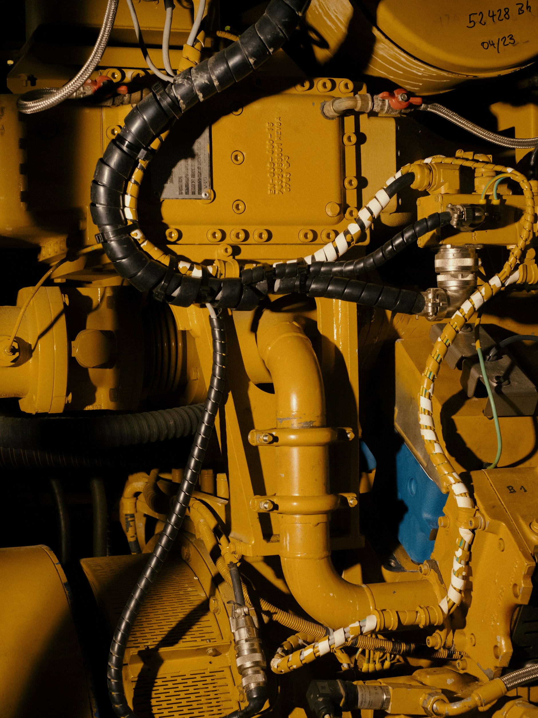 Das Blockheizkraftwerk des Martin-Luther-Krankenhauses im Detail.