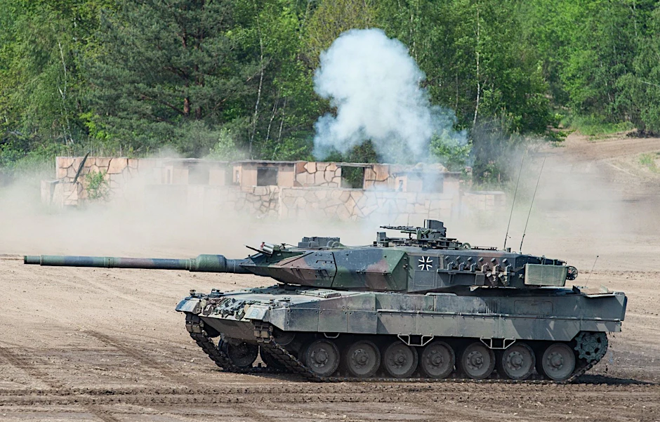 ARCHIV - Das wichtigste Empfängerland für Waffen und andere Rüstungsgüter war im ersten Halbjahr 2023 die Ukraine (Symbolfoto).  