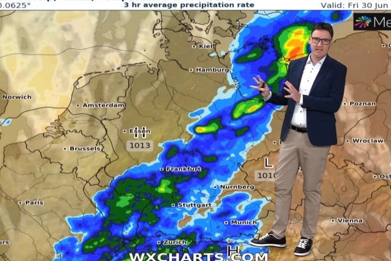 Nass und kühl werden die nächsten Tage. Das Wetter fährt derzeit Achterbahn - wie sonst eigentlich im April, mein Wetter-Experte Dominik Jung.