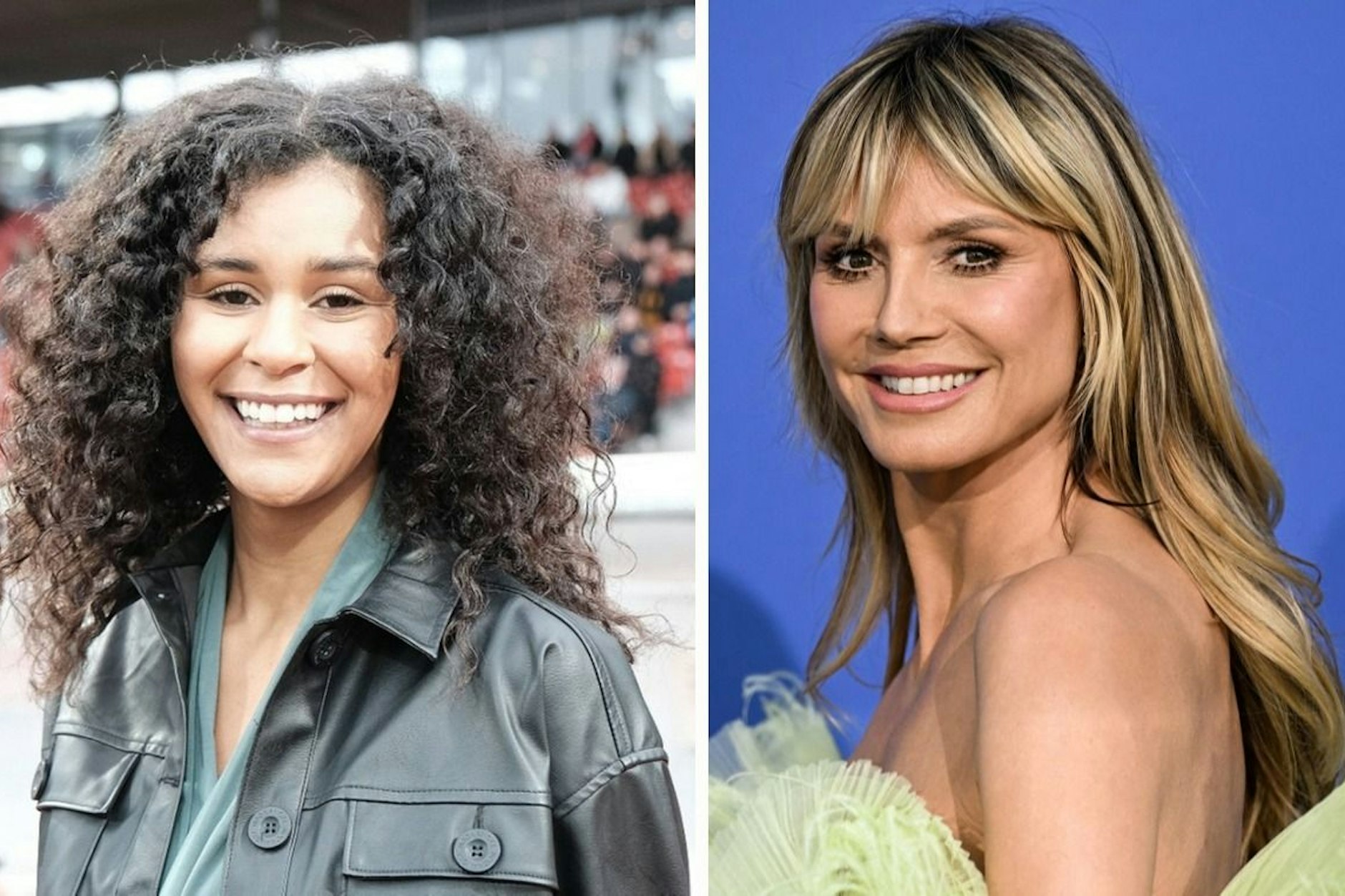 Lijana Kaggwa (l.) erhebt auch im neuen Reportageformat Vorwürfe gegen Heidi Klums Topmodel-Show.