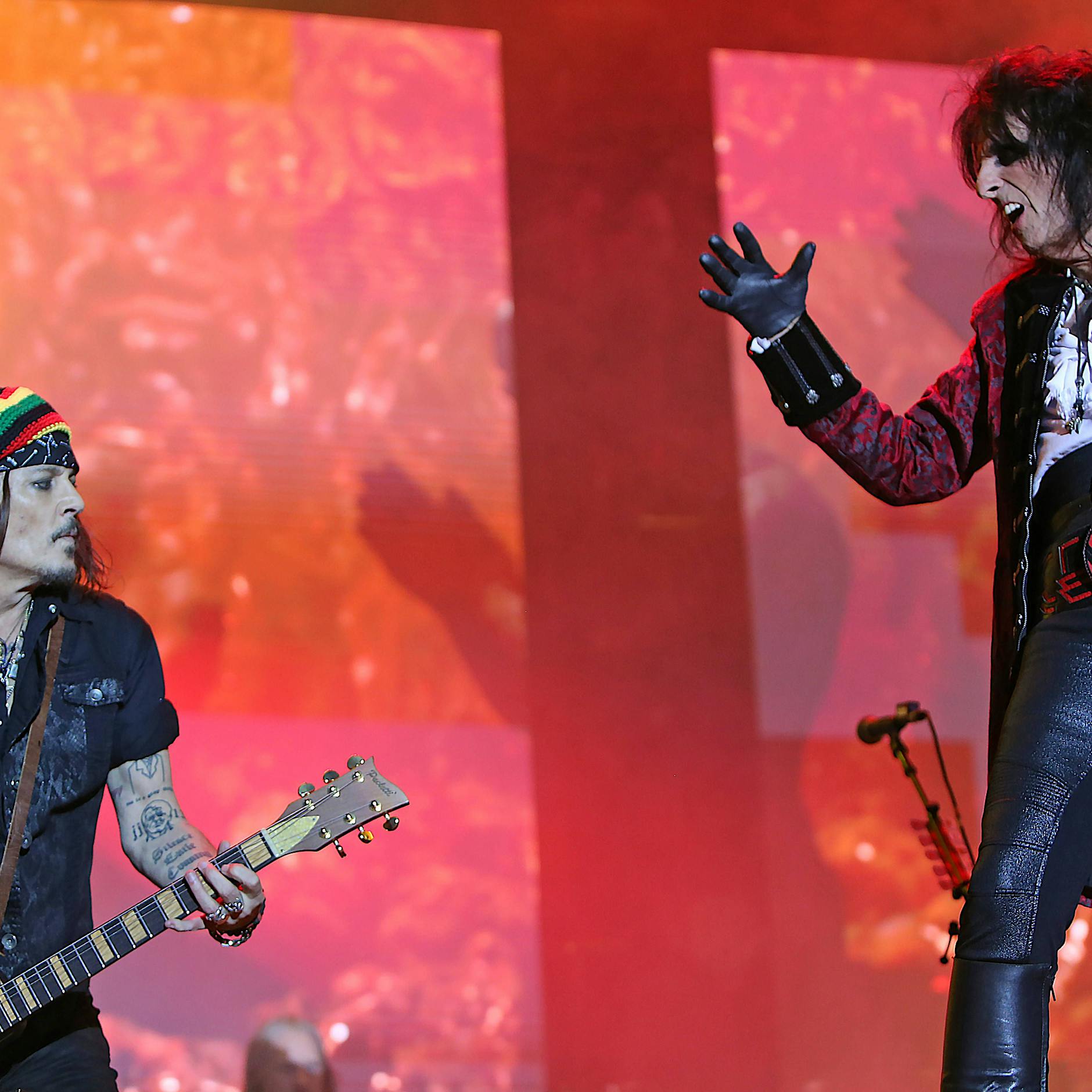 Johnny Depp und Alice Cooper als Hollywood Vampires: So war das Konzert in Berlin