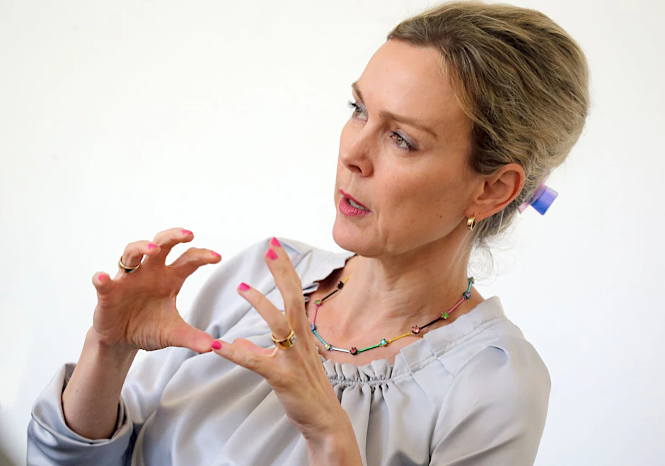 PRODUKTION - Manja Schreiner (CDU), neue Berliner Senatorin für Verkehr, Klimaschutz und Umwelt.  