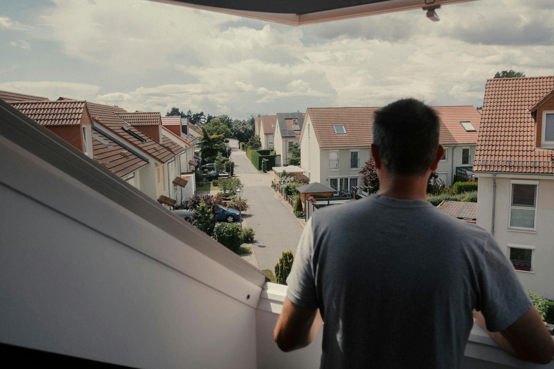 Die Reihenhaussiedlung in Berlin-Pankow: 114 Einheiten sind an das Fernwärmenetz der MVV angeschlossen. 