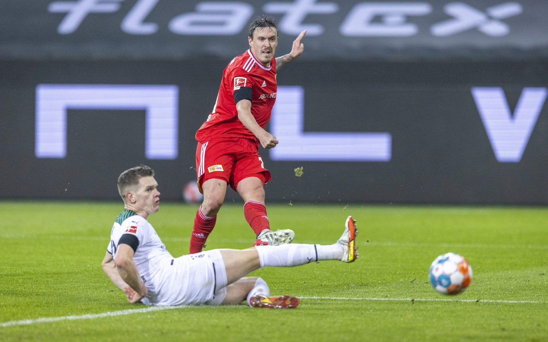 Mit seinem zweiten Treffer gelang Max Kruse in Mönchengladbach sogar ein Doppelpack.