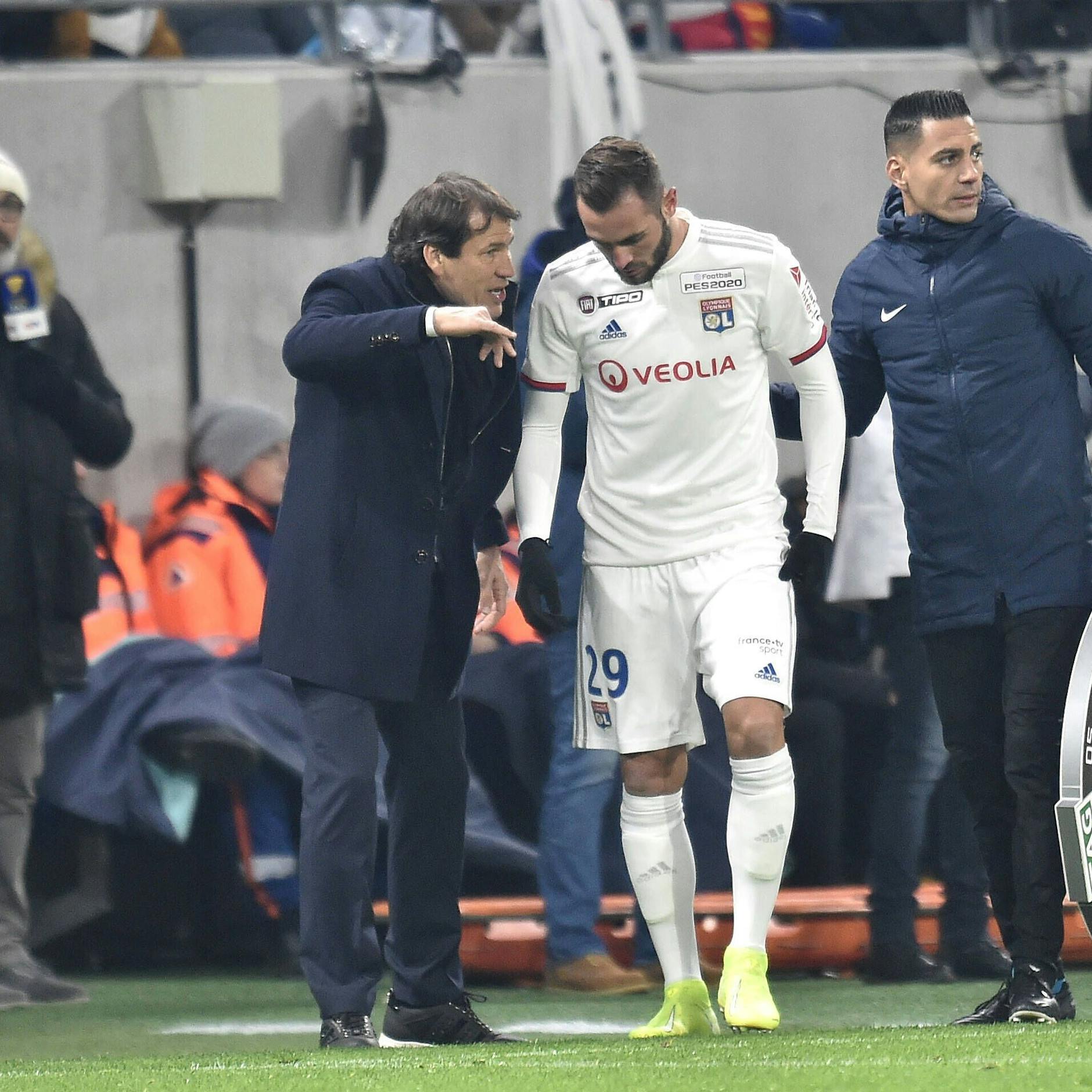 Neapels Trainer Rudi Garcia und Herthas Lucas Tousart arbeiteten schon bei Olympique Lyon zusammen.