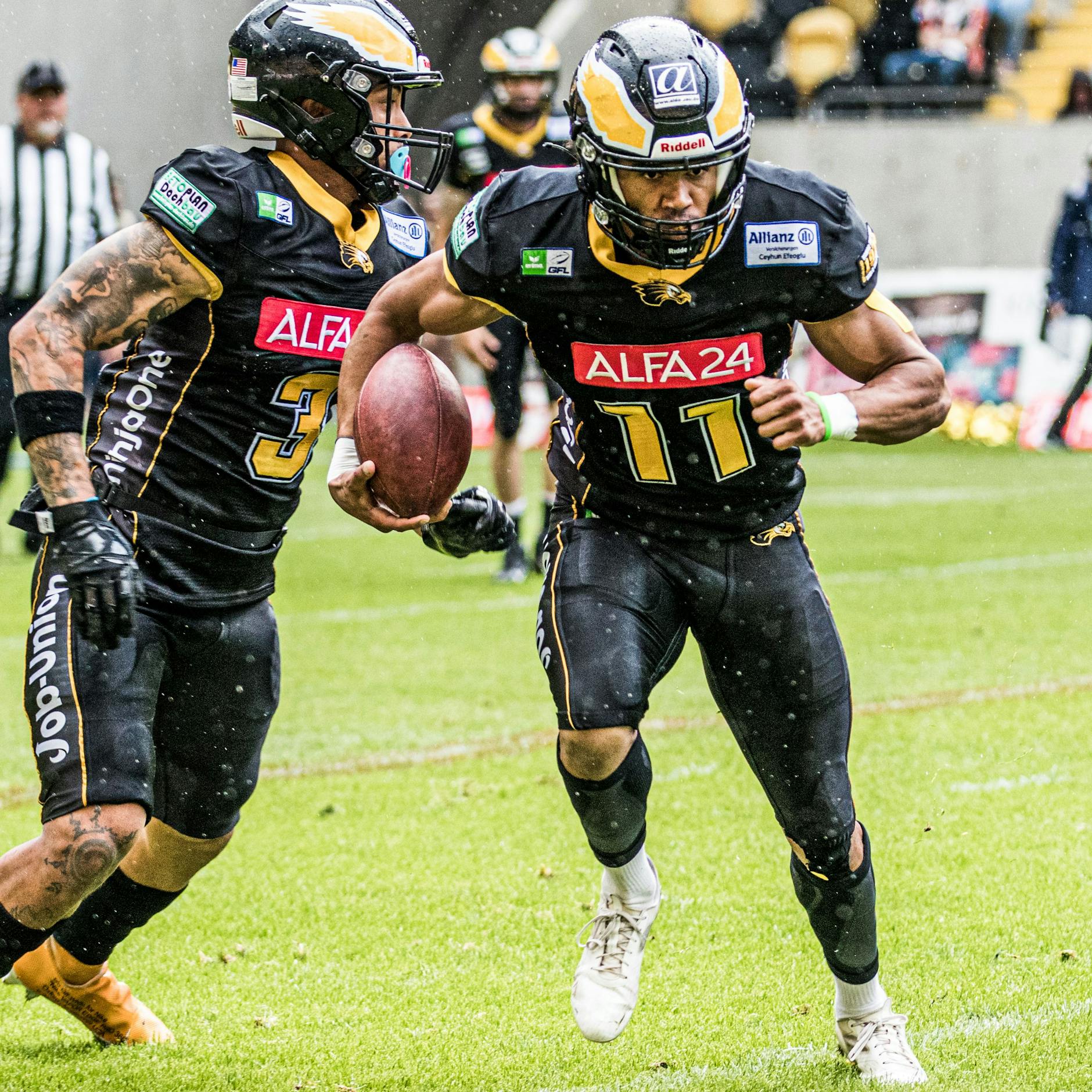Image - Footballer und Model: Adler-Profi Maylan Bacher hat sich in Berlin durchgekämpft