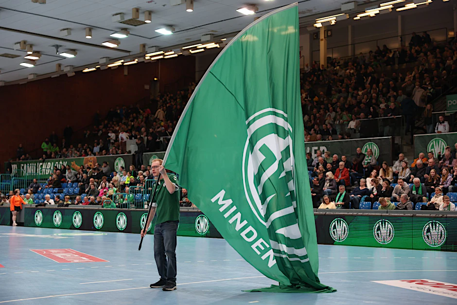 ARCHIV - GWD Minden muss aus der Handball-Bundesliga absteigen.  