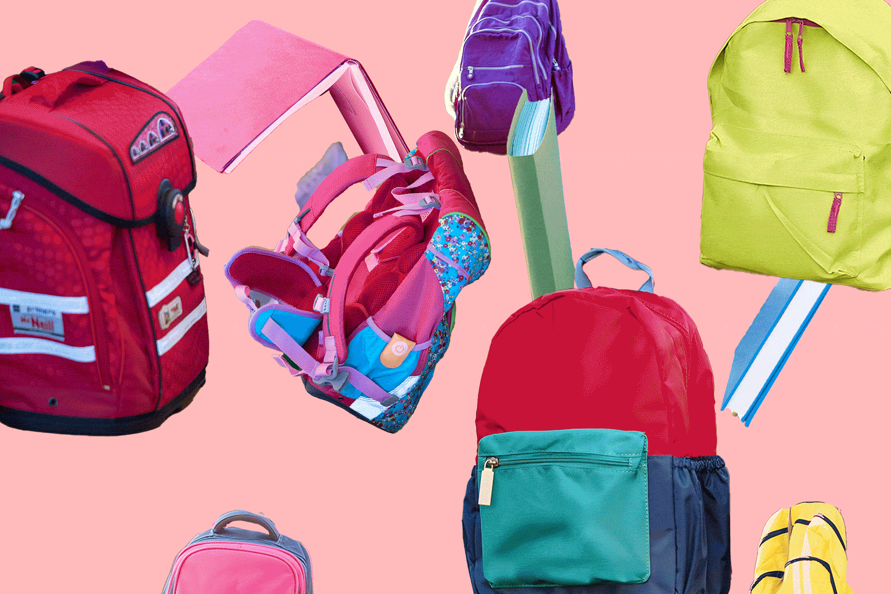 Die baldigen Erstklässler durften sich einen Schulranzen und ein Buch selber aussuchen. 