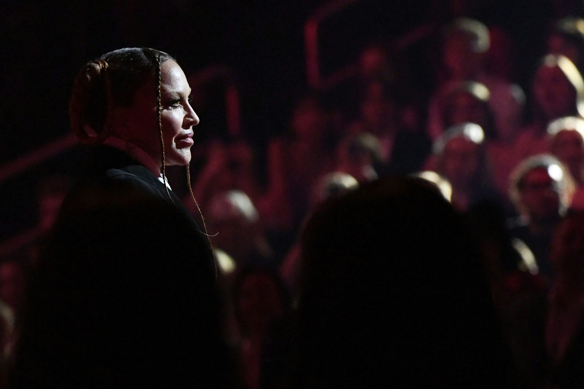 Madonna bei den Grammys im Februar. Ihr Manager sagt, man erwarte eine vollständige Genesung.&nbsp;