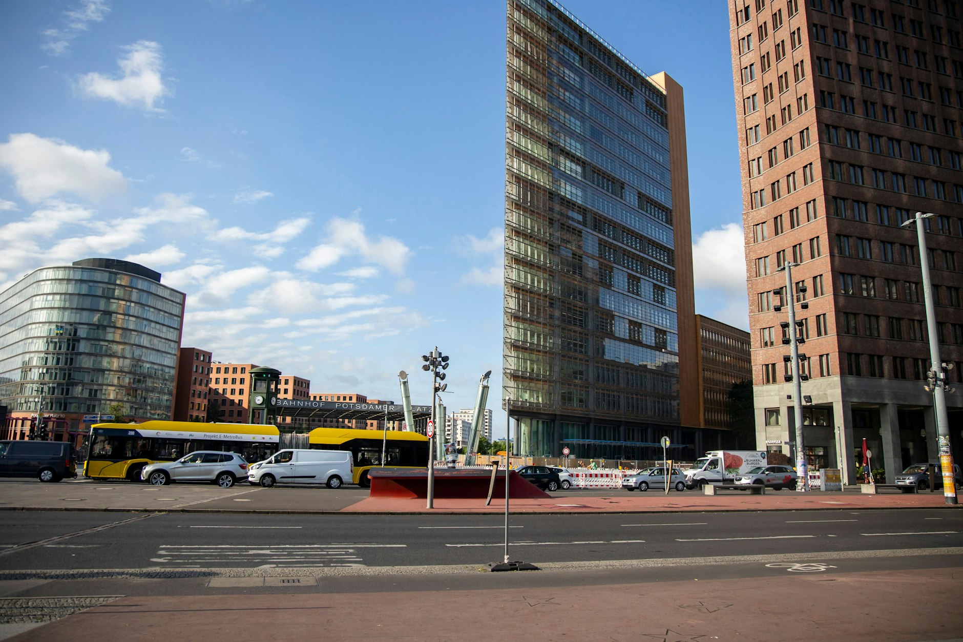 Der Potsdamer Platz in Berlin