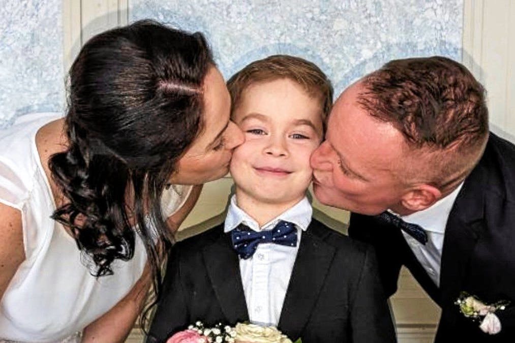 Oscar möchte noch so viel mit seinem Papa erleben. 