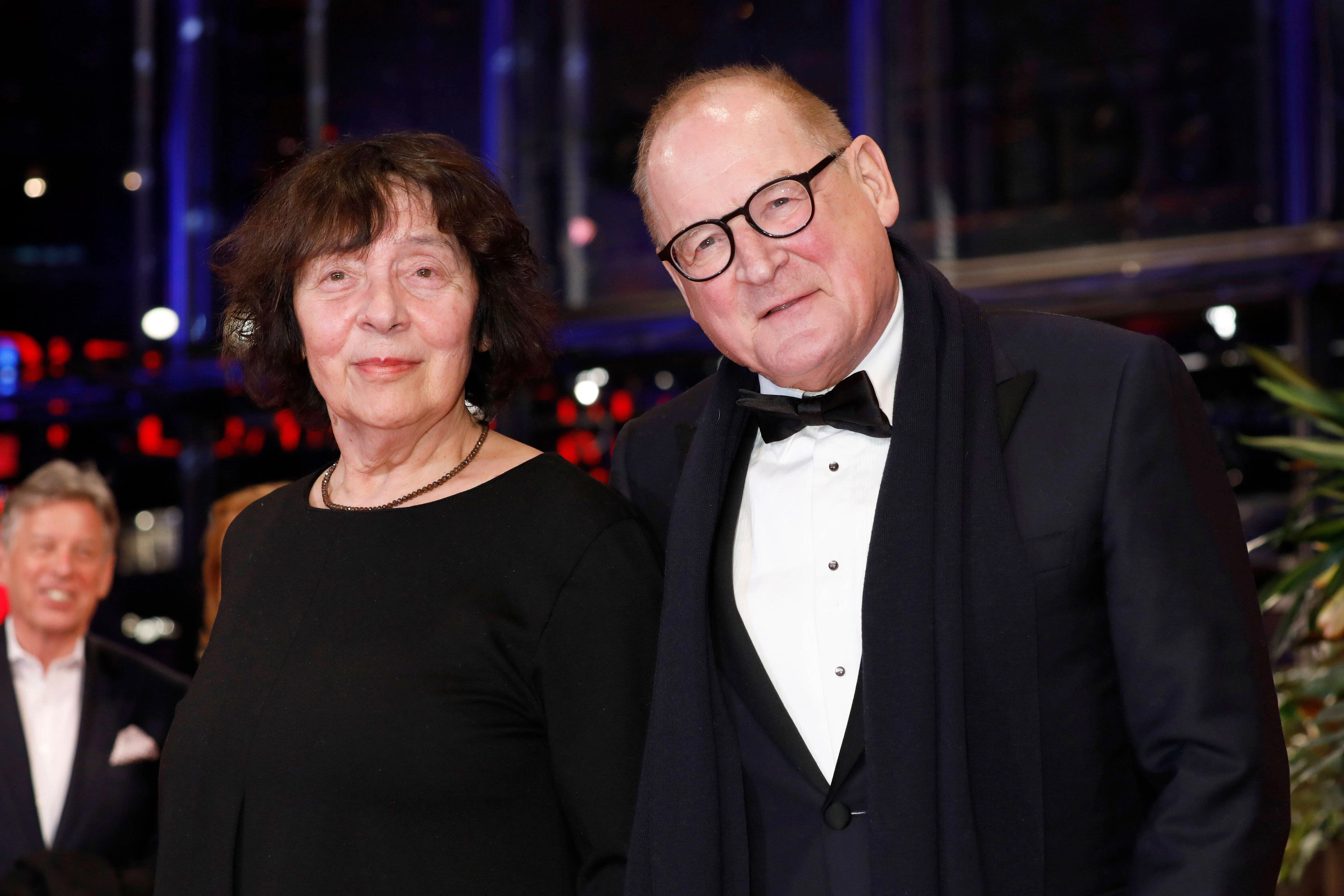 Burghart Klaußner und seine Ehefrau Jenny bei der Berlinale im Jahr 2020.