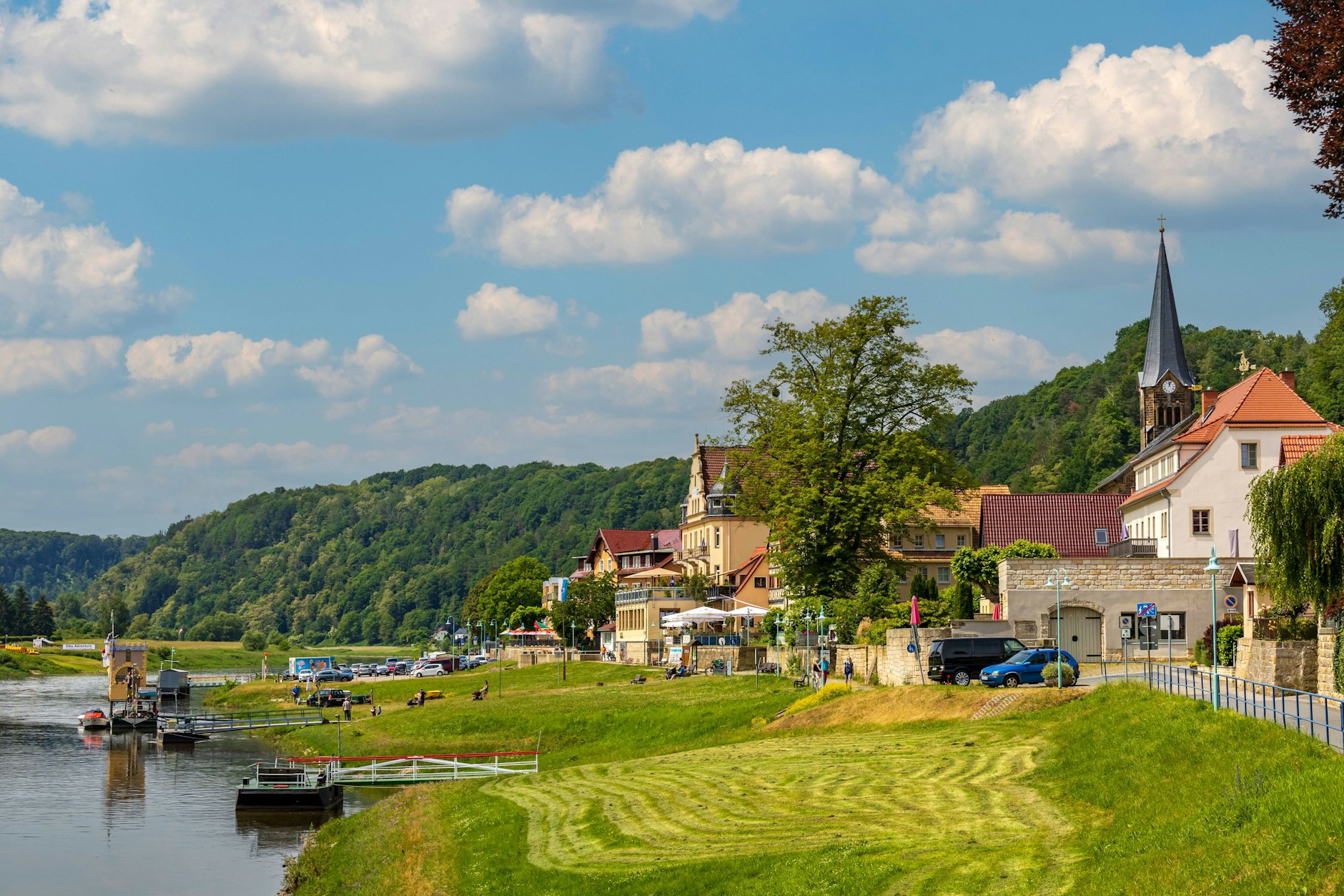 Wehlen in der Sächsischen Schweiz