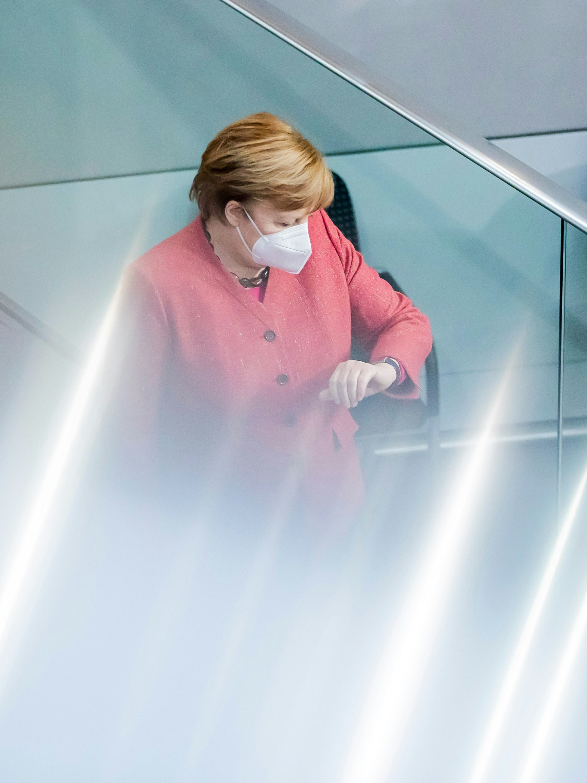 Bundeskanzlerin Angela Merkel im Jahr 2020