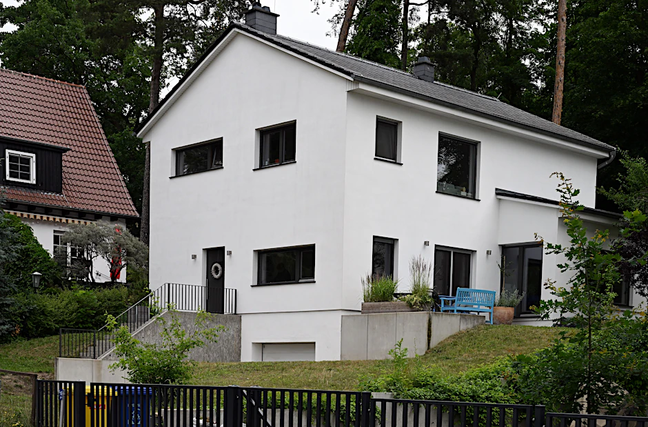 Das Einfamilienhaus in Rangsdorf (Landkreis Teltow-Fläming). Wegen eines Fehlers des Amtsgerichts Luckenwalde droht ihm der Abriss.