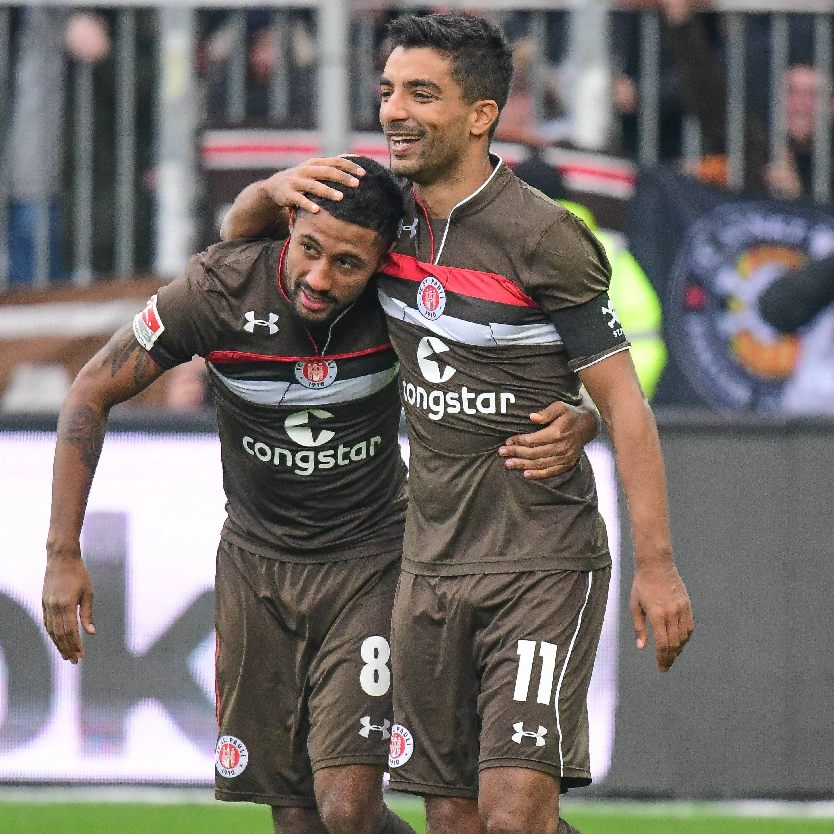 Jeremy Dudziak und Sami Allagui spielten von 2017 bis 2019 gemeinsam beim FC St. Pauli und wurden Freunde.